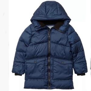 NEW MICHAEL KORS Kids Navy Blue Puffer Coat
